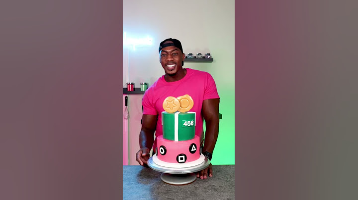 Make a Squid Game cake #shorts