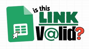 Check if a Link Is Valid in Google Sheets (URL Validation)