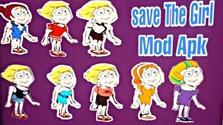 Save The Girl MOD APK||Unlimited Coins-All Skins And Everything Unlocked
