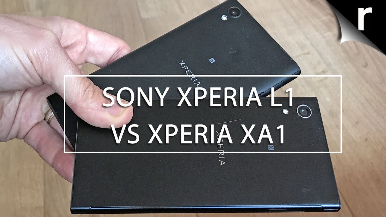 Sony Xperia L1 und Sony Xperia XA1 - Vergleich