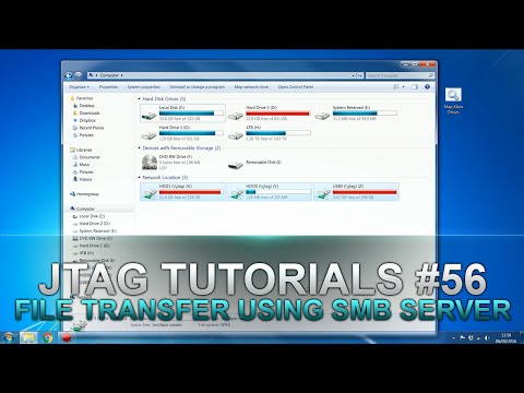Jtag Tutorials #56 How to Transfer Files from Xbox to PC using SMB
