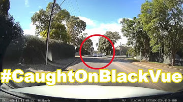 GTA-Inspired Motorist Takes Wide Turn, Hits Car and Drives Off #CaughtOnBlackVue