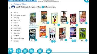 Excel 5Th Grade. Module 5. Types Of Films