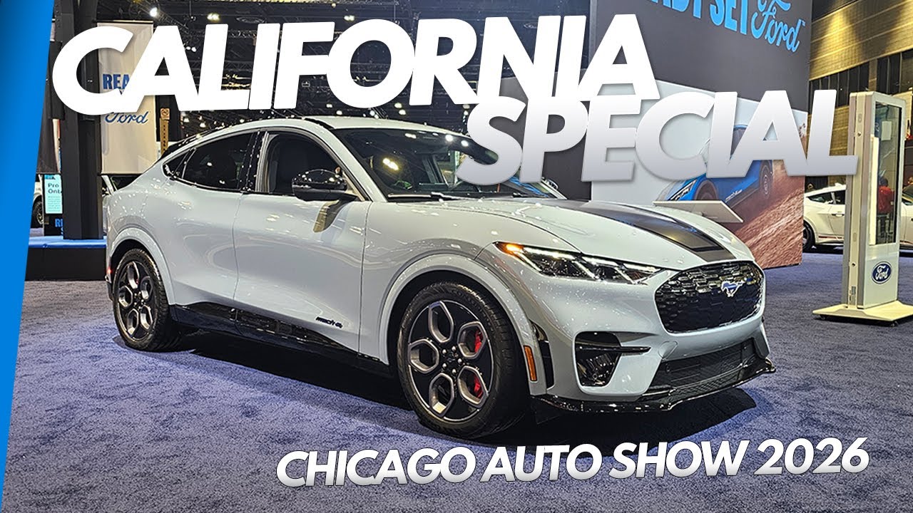 2026 Ford Mustang Mach-E California Special | Chicago Auto Show 2026 First Look!