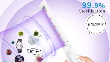 Unboxing and review of UV Sanitizing Wand which kills 99.9 % virus. 😷😲