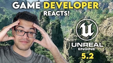 Unreal Engine 5.2 Tech Demo | State of Unreal GDC 2023 | Game Dev Reacts