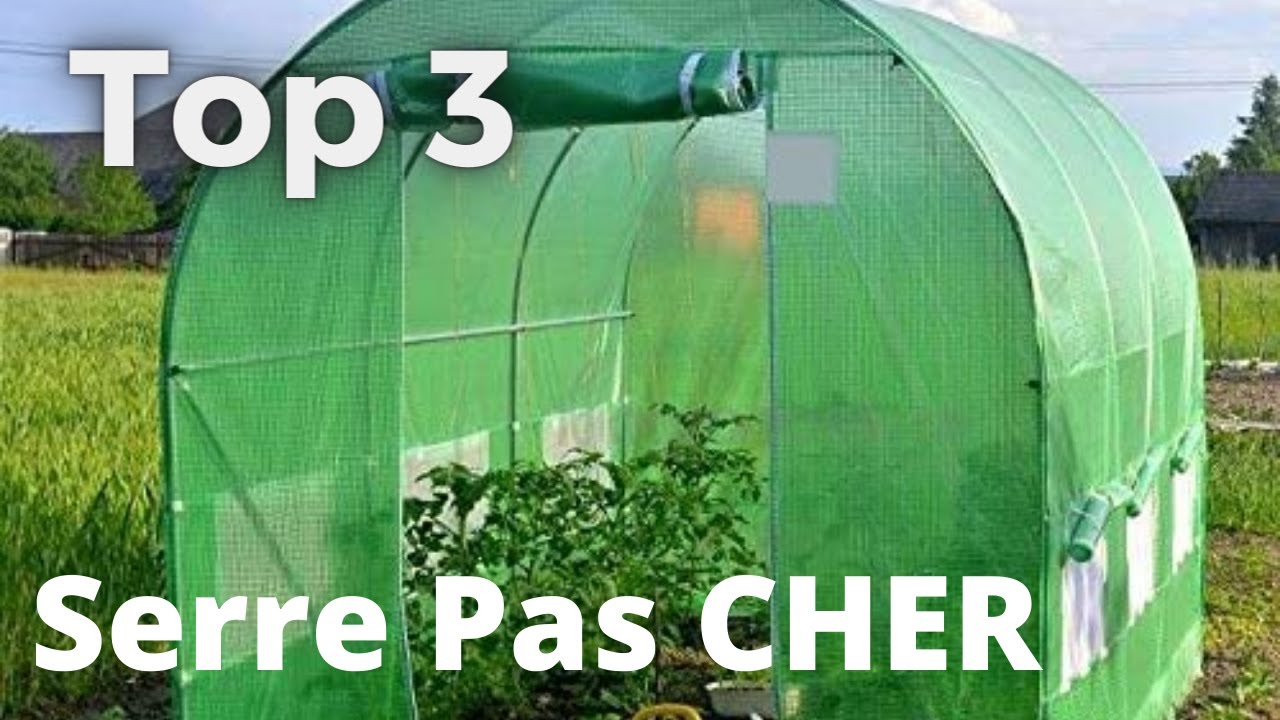 Serre de jardin pas cher 