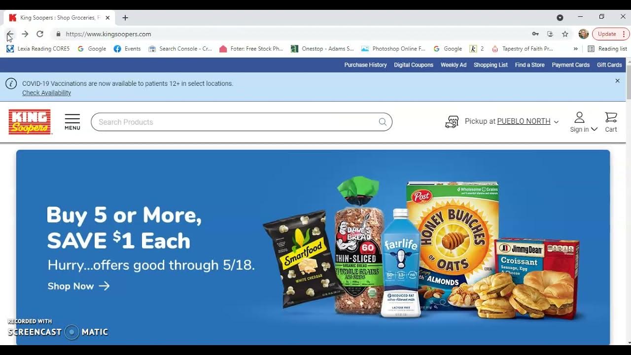 Enroll In King Soopers Community Rewards Program YouTube