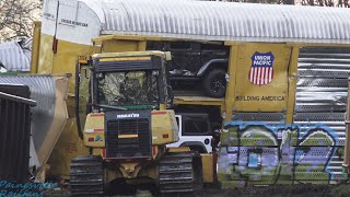 Aftermath And Cleanup Of Norfolk Southern Train Derailment In Ravenna, Ohio by Painesville Railfans 30,058 views 1 year ago 13 minutes, 38 seconds
