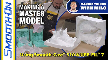 Making a Master Model Using Smooth-Cast 310 and URE-FIL 7 Cast Into a Silicone Mold