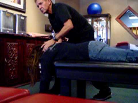 AN ADJUSTMENT FROM DR. DARL SHIPLEY AT THE BACK ALLEY CHIROPRACTIC AND MASSAGE 520 877-2666