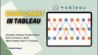 Bump Chart in Tableau | Rank Chart | Tableau Visualization