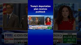 California AG rolls out new plan to resist Trump’s mass deportations #shorts