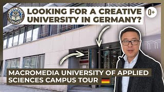 Virtual Campus Tour of Macromedia University /Creative Education in Germany /Media, Design & Fashion
