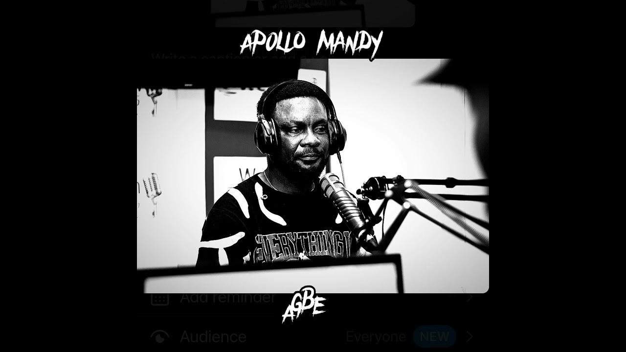Watch APOLLO MANDY - AGBE (official audio) on YouTube Watch APOLLO MANDY - AGBE (official audio) on YouTube