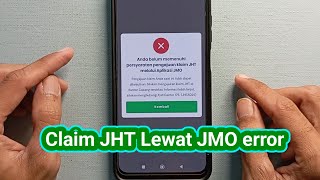 Aplikasi JMO error saat klaim JHT? Harus Begini
