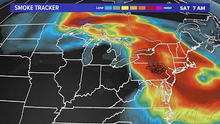What to expect this weekend as wildfire smoke moves through the region