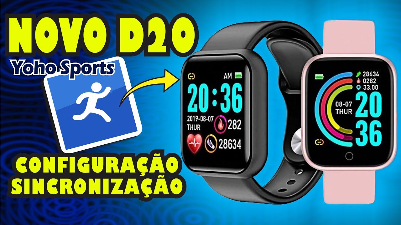 COMO CONFIGURAR O RELOGIO SMARTWATCH D20