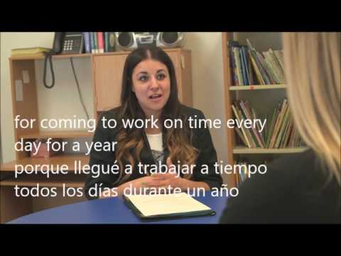 Lección Inglés - Entrevista de trabajo - buenas respuestas