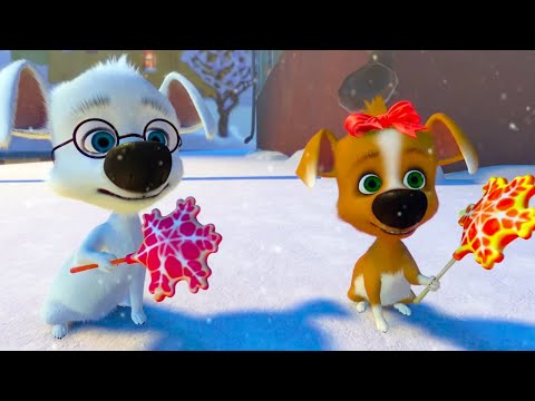 Белка и Стрелка - Настоящий дед мороз (16 серия/1 сезон) | Развивающий мультфильм для детей