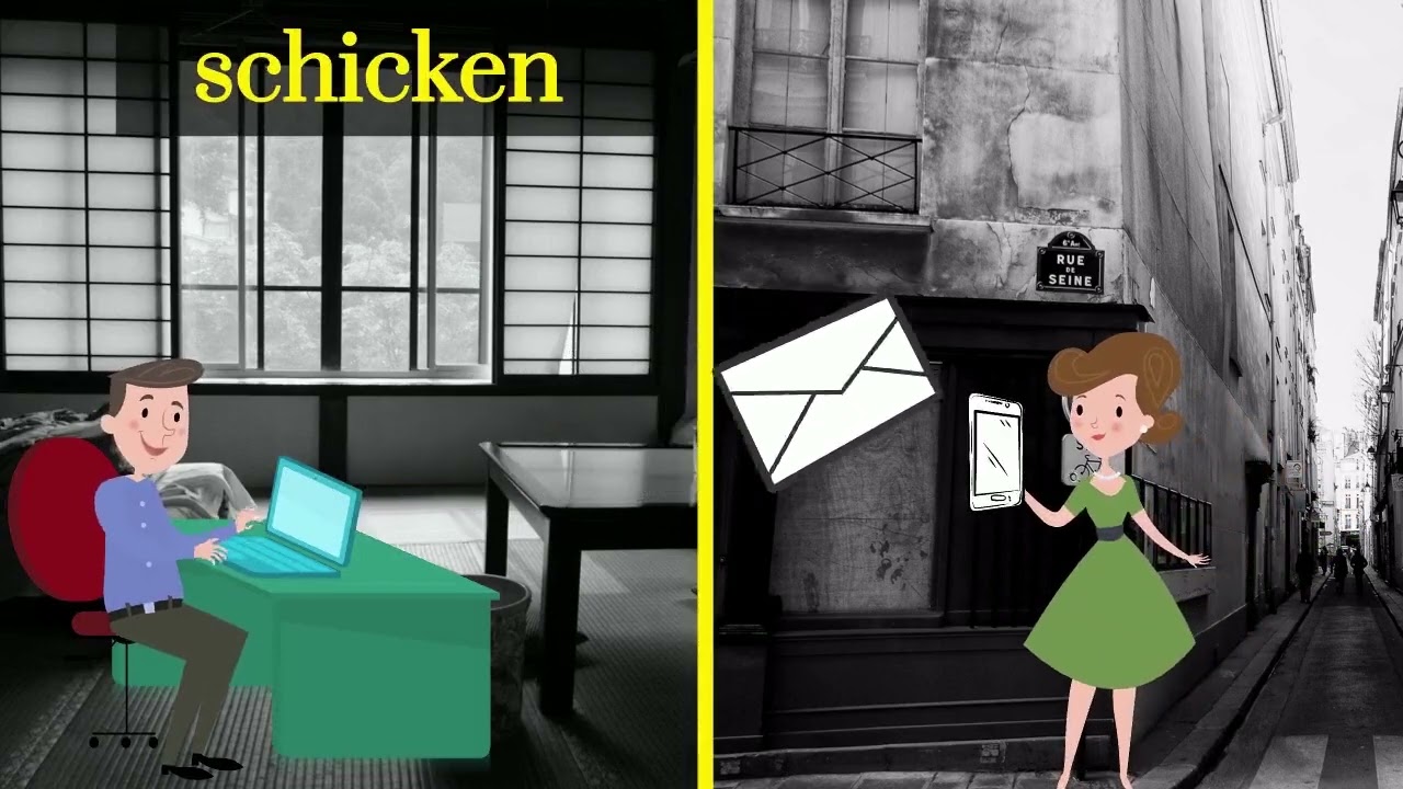 Verben mit Akkusativ- und Dativergänzung 1- A2