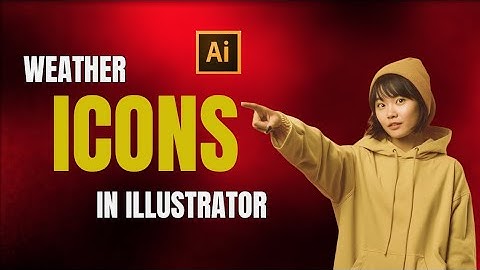 How to create weather icon in illustrator by AN Mentor|Make weather icon in AI in urdu with Eng[sub]