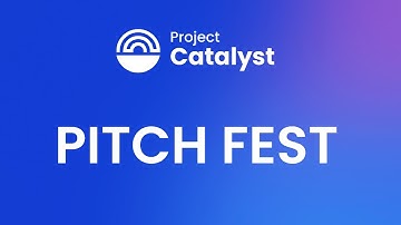 🎥 Project Catalyst Fund13 - Pitch Fest PART 5! 🌟