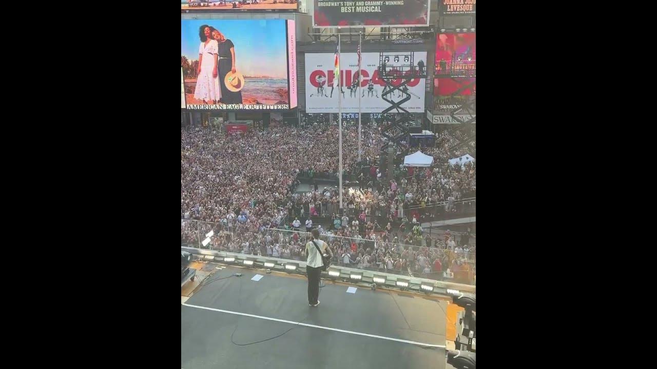 #postmalone live from #timessquare #1 #postmalone live from #timessquare #1
