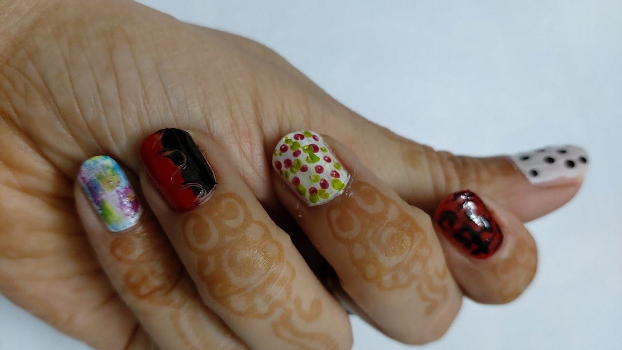 2. Easy Short Nail Art Ideas - wide 6