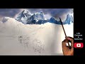 Learn to paint mteverest