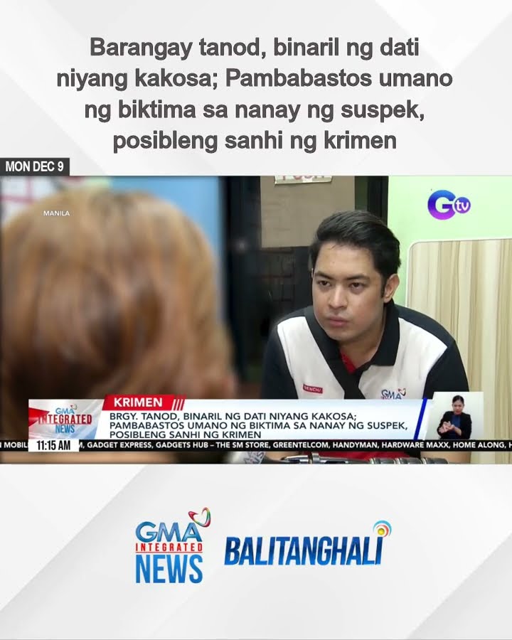 Brgy. tanod, binaril ng dati niyang kakosa; Pambabastos umano ng biktima... | Balitanghali