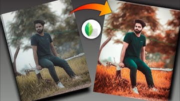 Orange and Teal effect🔥 Photo Editing💫 in Snapseed Using Preset of Lightroom app