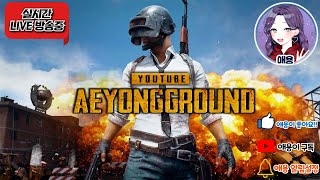같이 놀 사람 구해요 ㅋㅋ/ 모배실시간  / 모바일 배틀그라운드 실시간/ 정복자 애용 / FEMALE [PUBG]/AEYONG LIVE