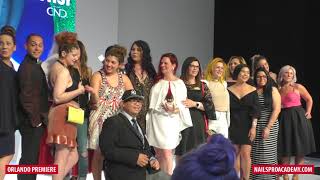 Nails Top Nail Artist Finalists. Orlando Premiere beauty show Day 1