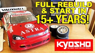 Vintage Nitro RC Restoration Kyosho Pureten Alpha 3 *Plus first start in 15+ years!! Engine Rebuild!