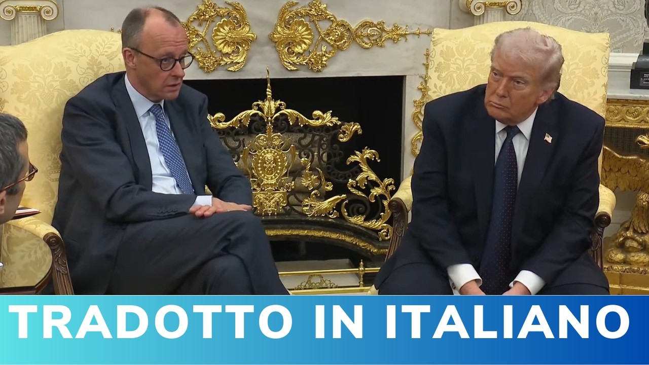 Trump-Merz alla Casa Bianca: Iran nel mirino, minaccia commerciale alla Spagna