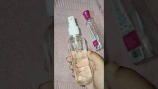 How to use  rosewater toner skincare DIY