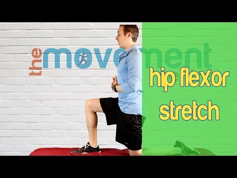 How To Stretch Your Hip Flexors | The Lunge Stretch | The Movement Library  | The Movement Centre