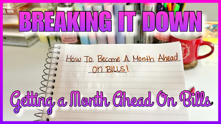 HOW TO BECOME A MONTH AHEAD ON BILLS | #CASHENVELOPEMET...