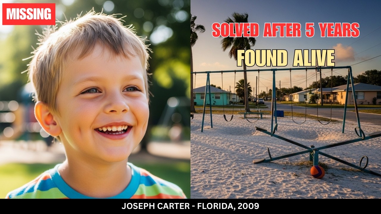 SOLVED: Missing in Florida | Joseph Carter, 4 | Found Alive After 5 Years