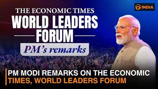 Details PM Modi at the Economic Times World Leaders Forum 2026 News
