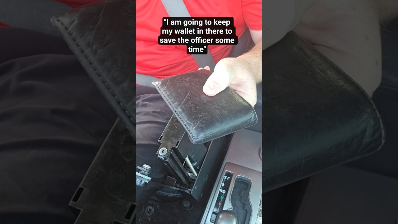 Its a good joke, a great one maybe 😂 #shorts #cops #trafficstop