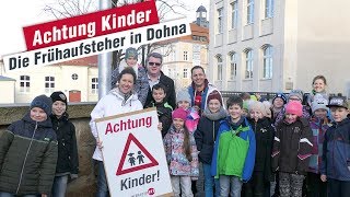 HITRADIO RTL: &quot;Achtung Kinder!&quot; - Plakatübergabe in Dohna