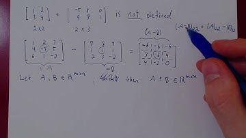 Matrix Operations - Part 1