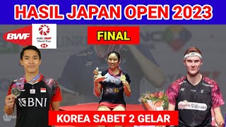 Hasil Lengkap Final Jepang Open 2023 ¦ Japan Open 2023 Badminton Hari ini