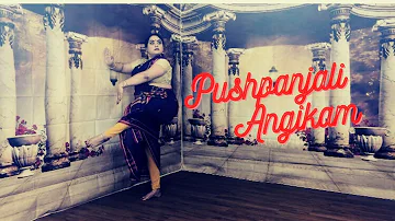 Pushpanjali-Angikam | Dhyana Shlokam | Classical Dance | Srishti Nrityalaya | Learn Bharatanatyam