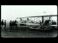 Wilbur Wright und seine Flugmaschine - 1909