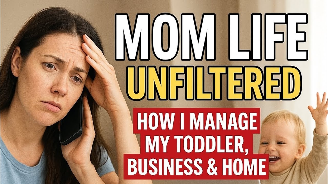 Mom Life Unfiltered | Balancing Baby, Business & Everyday Chaos 👩‍👧💻🏡 