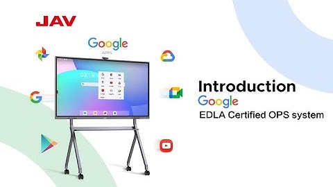 JAV Interactive Flat Panelt EDLA version system.