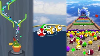 Garden Balls (Lvl.612) VS Rolling Doubles (Lvl.5616) VS Bump Pop (Lvl.1123) - Android, iOS GamePlay screenshot 5